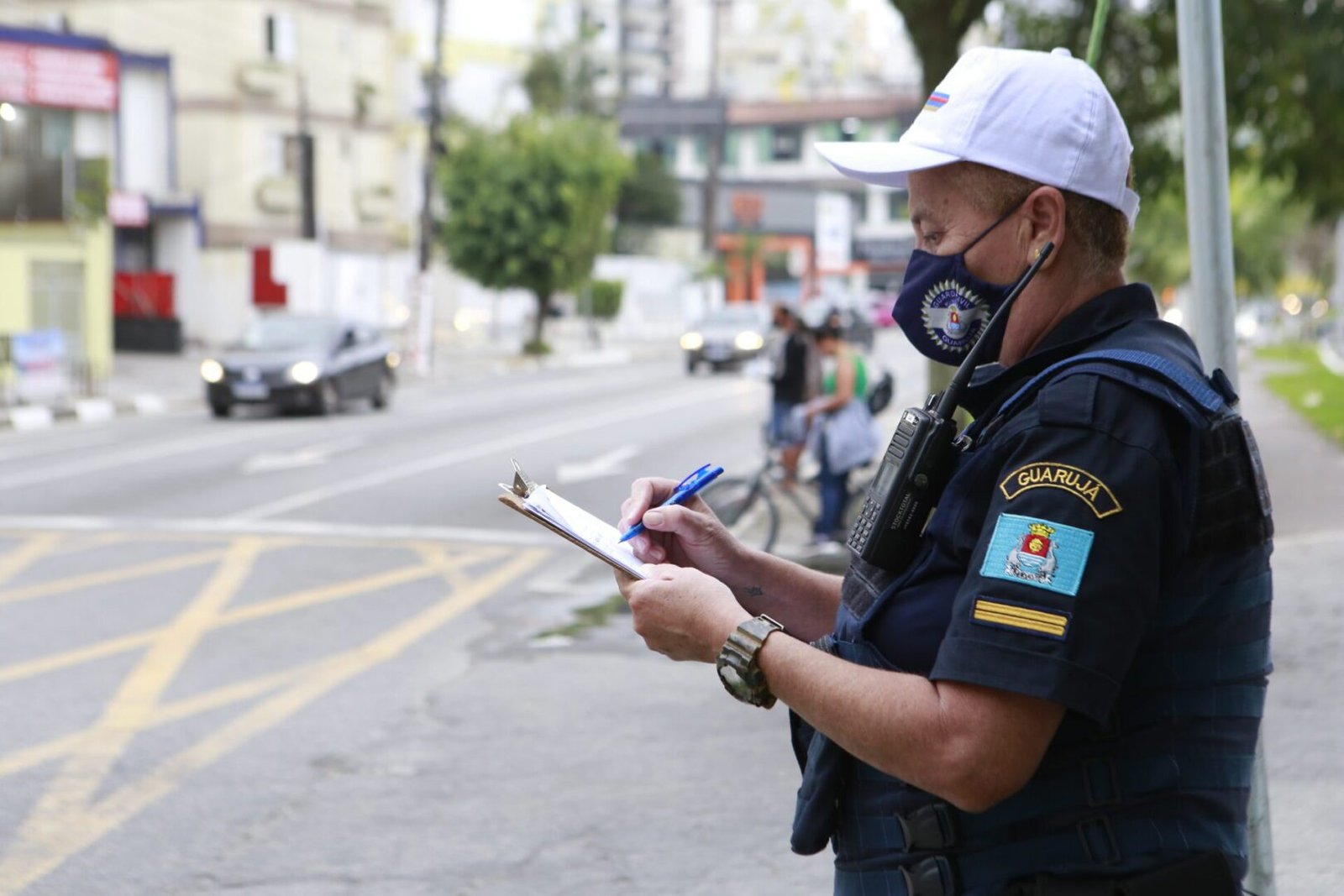 Guardas Municipais são habilitados para atuar no trânsito de Guarujá