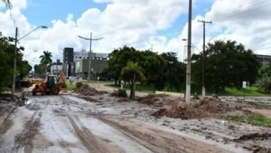 Fortes chuvas causam transformo