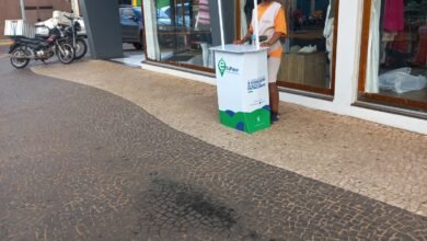 Ponto de apoios para Zona Azul