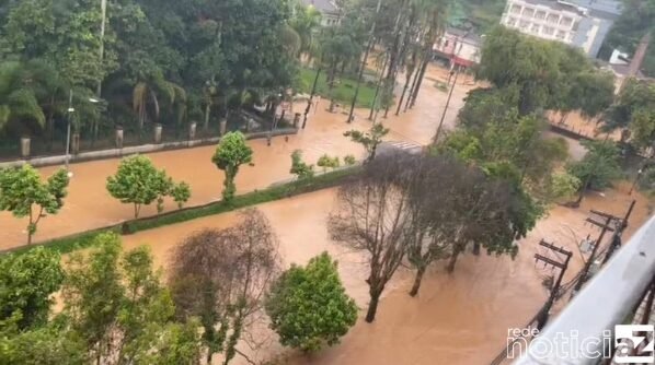 Chuvas na cidade de Petrópolis