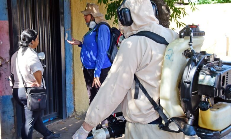 Nebulização para deter a dengue