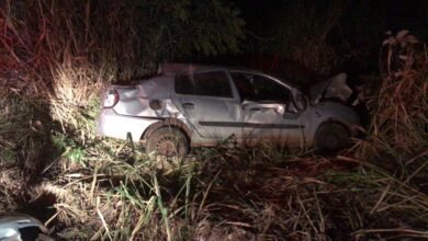 A vítima foi arremessada á 10 metros A vítima foi arremessada á 10 metros