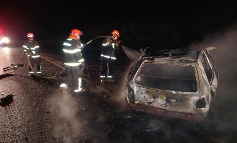 Acidente na Rodovia em Olímpia