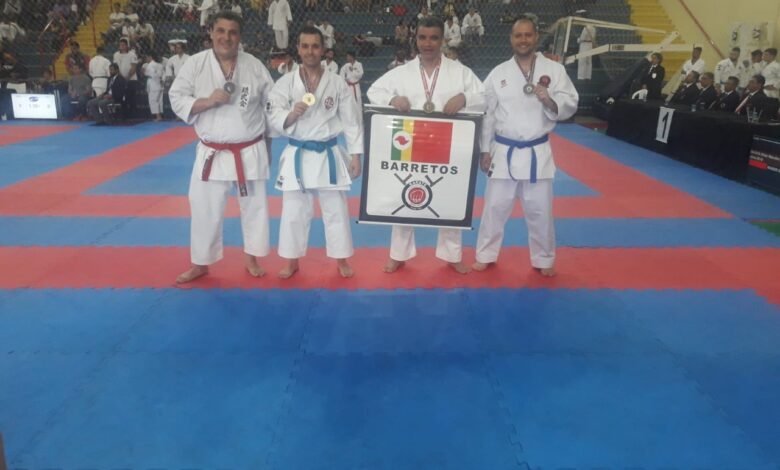 Equipes barretenses conquistam 17 medalhas em Campeonato de Karatê