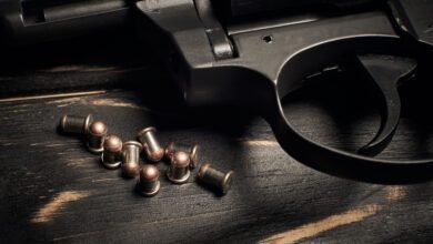 Arma de fogo é encontrada em casa