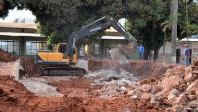 Antigo Banespol começa a ser transformado em Centro Esportivo e Aquático para uso da população