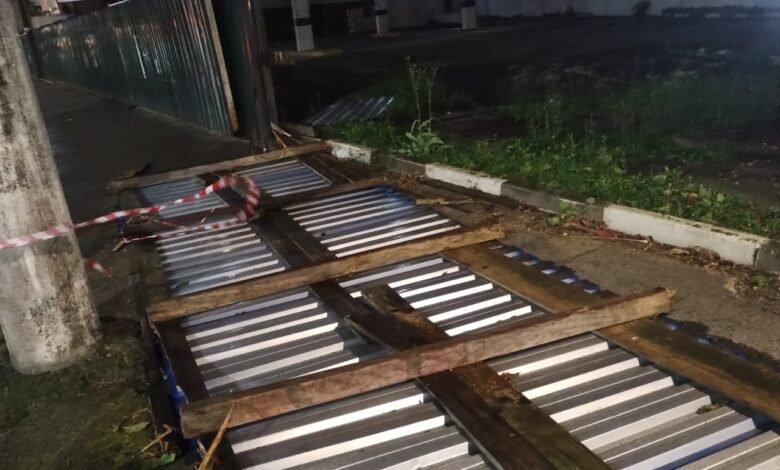 VÍDEO - Ciclone provoca caos e devastação no Litoral