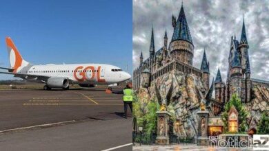 Conheça o avião temático do "Harry Potter", lançado pela gol