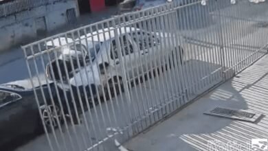 VÍDEO - Homem escapa por um triz de ser atropelado