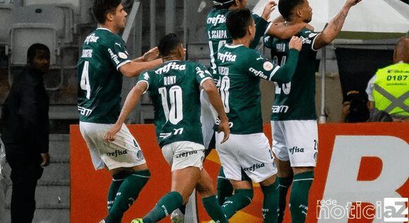 Palmeiras vence o Atlético-MG e Bragantino empata com o Inter