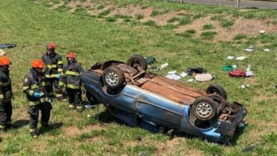 Motorista morre em acidente em trevo na Rodovia Brigadeiro Faria Lima