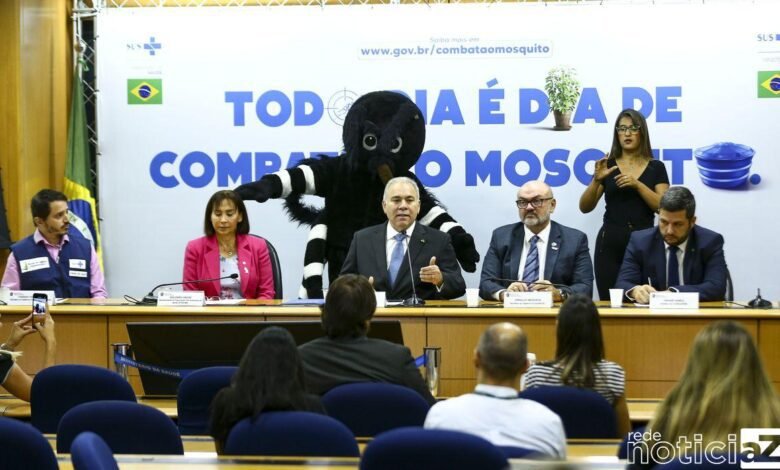 Governo lança campanha nacional de combate ao mosquito da dengue