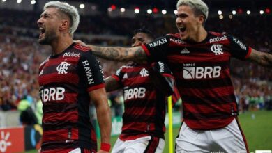 A Copa do Brasil é pintada com as cores do Flamengo tetracampeão