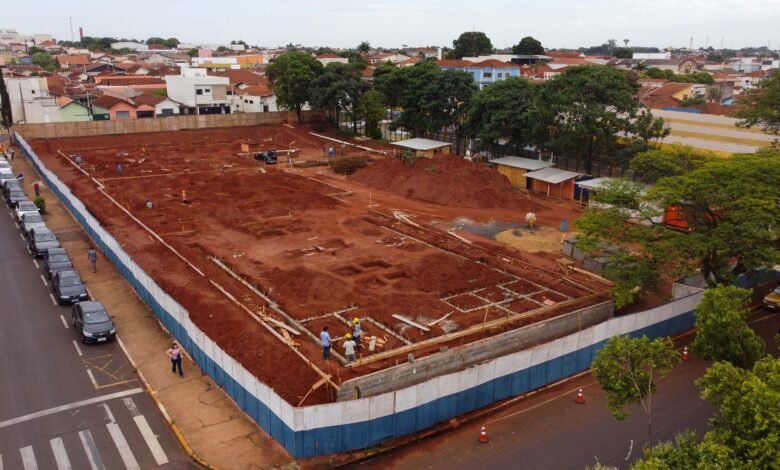 Obra do novo 'Postão' entra na fase de fundação concretada