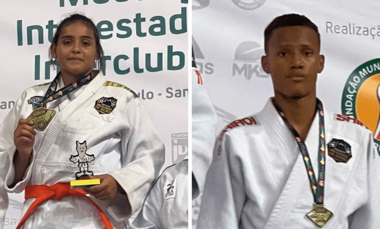 Judocas guairenses conquistam medalhas de ouro no Interestadual