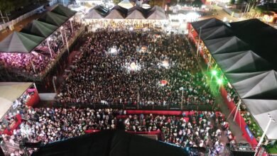 Cerca de 10 toneladas de alimentos são arrecadados em show do Olímpia Rodeo Music