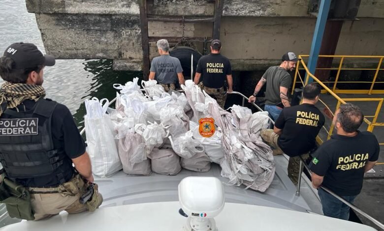 Mais de 370 Kg de drogas são apreendidas dentro do Porto de Santos