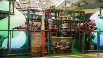 O North Shopping recebe o "Jurassic Play", atração inspirada no filme "Jurassic World: Dominion", voltado para crianças, com réplicas de dinossauros