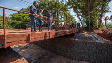 Ponte da Estrada das Palmeiras tem previsão de liberação do trânsito