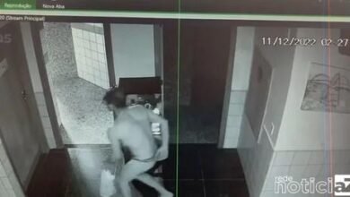 Bandido furta escola somente de calcinha