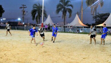 O futebol de areia, modalidade com maior número de equipes do 13º Jogos de Verão da Estância Turística de Olímpia, entra nesta terça-feira (31)