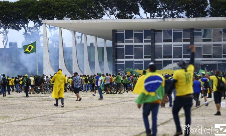 VÍDEO - Imagens mostram detalhes da invasão e depredação dos atos antidemocráticos em Brasília