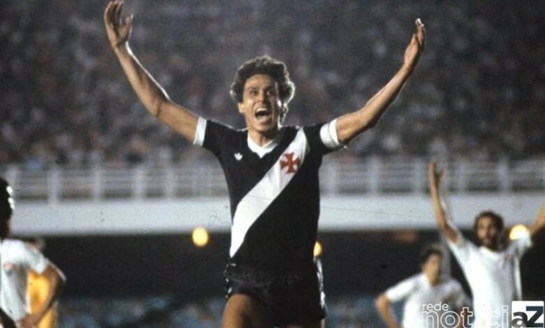 Roberto Dinamite morre aos 68 anos de idade