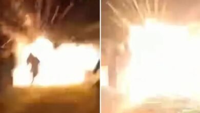 VÍDEO - Mulher morre ao ser atingida por fogos de artifício em Praia Grande