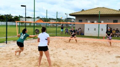 Torneio de Beach Tennis agita final de semana em Olímpia