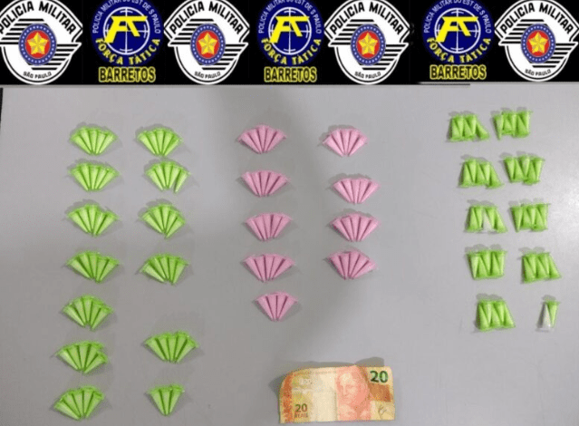 Menores são detidos com droga após tentativa de fuga