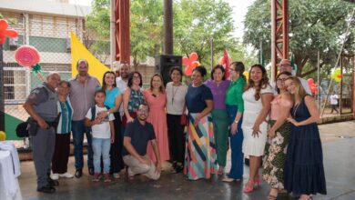 Obras de reparo e manutenção na Escola Municipal Professor Fausto Lex