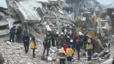 Time feminino de vôlei é soterrado por prédio após terremoto