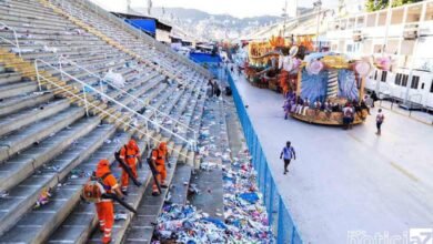 Desfiles de blocos e escolas no Rio geraram 466,2 toneladas de lixo