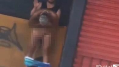 VÍDEO - Casal de homens é flagrado realizando atos sexuais em plena luz do dia