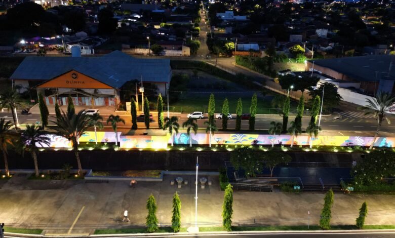 Olímpia ganha Mural de Arte Urbana às margens do córrego Olhos D’Água