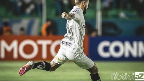 Santos estreia na Sul-americana com vitória nos acréscimos