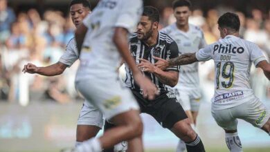 Santos e Atlético-MG empatam e seguem sem vencer no Brasileirão