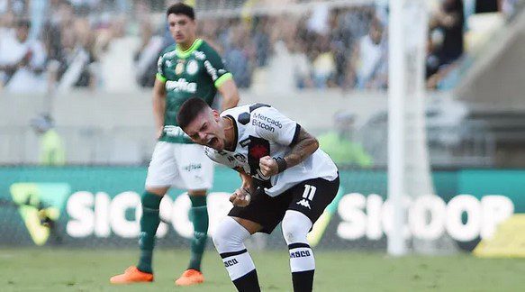 Palmeiras reage e busca empate com o Vasco no Maracanã