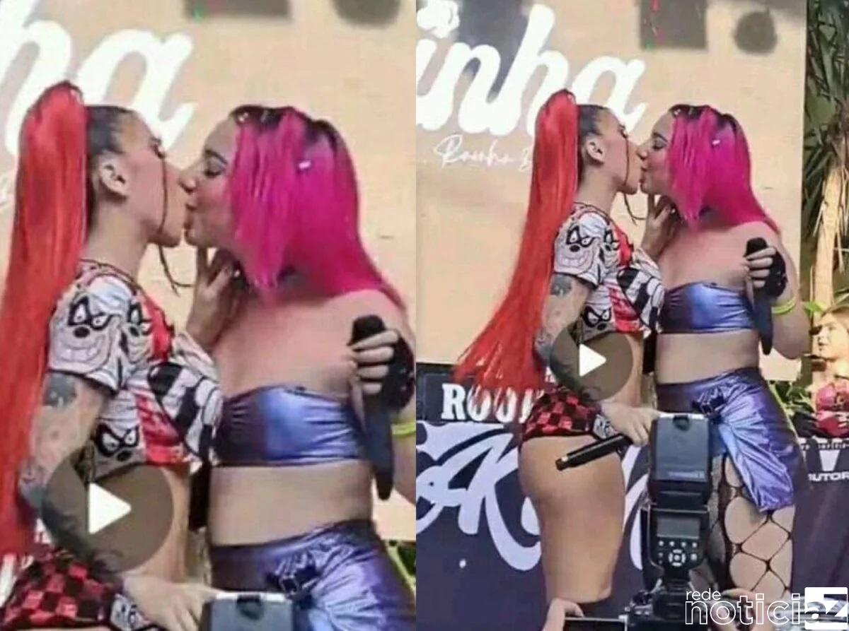 VÍDEO – MC Pipokinha é flagrada beijando cantora durante show - Barretos e  Região