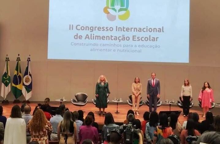Guaíra participa do II Congresso Internacional de Alimentação Escolar, em Brasília