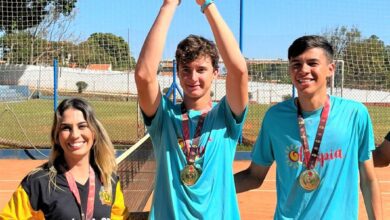 Jogos Abertos da Juventude - Olímpia conquista Ouro no Tênis