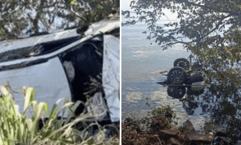 Motorista é socorrido desacordado após colisão com árvore