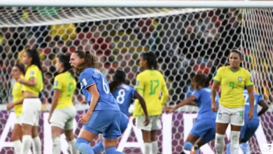 Brasil perde para a França na Copa do Mundo de futebol feminino 2023