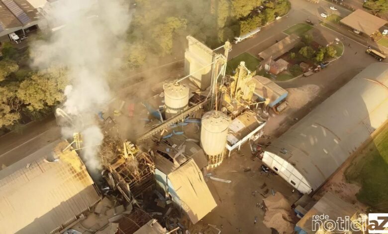 Oito pessoas morrem em explosão de silo no Paraná