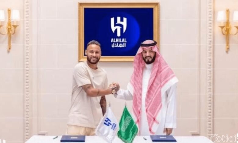 Neymar é apresentado oficialmente pelo Al-Hilal