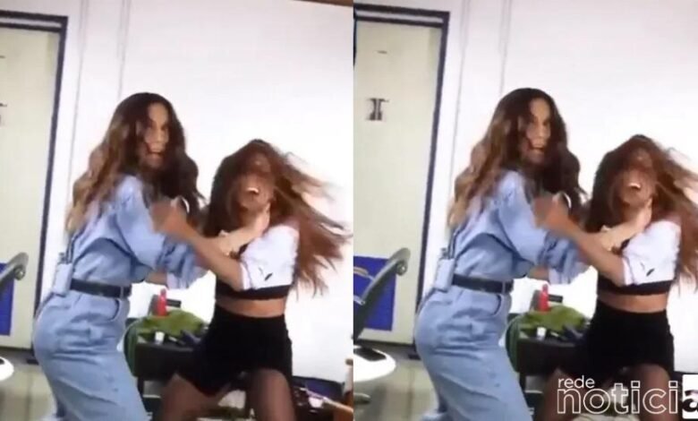 VÍDEO - Anitta e Ivete Sangalo se agridem em vídeo
