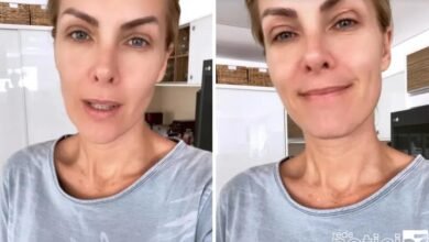 VÍDEO - Ana Hickmann aparece pela primeira vez após agressão do marido