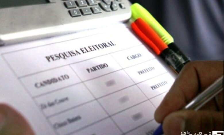 Pesquisa eleitoral é retirada do ar