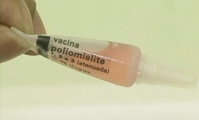 Meta da vacina contra a polio não é alcançada na Baixada