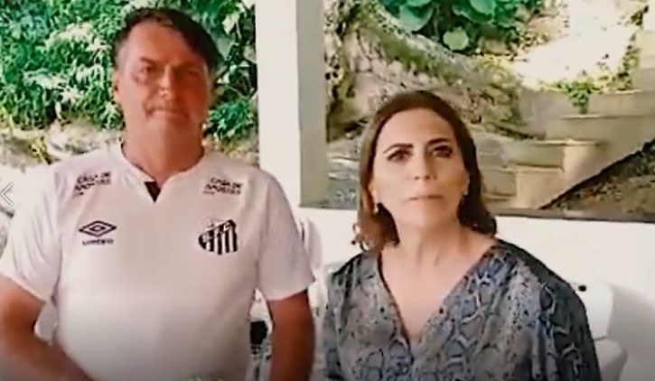 VÍDEO - Deputada Rosana Valle se reúne com Bolsonaro em Praia Grande